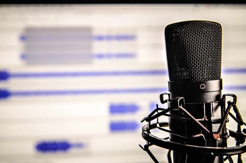 Microphone à condensateur pour enregistrement Son en studio